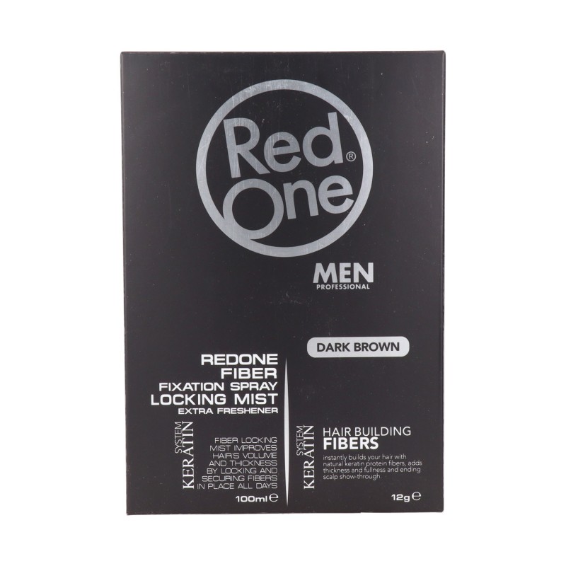 Red One Hair Fiber Topic Set Dark Brown