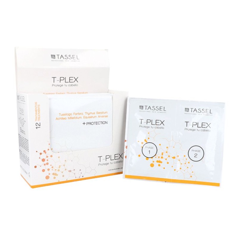 Tassel T-Plex Tratamiento Protector y Fortalecedor del cabello Caja 12 Tratamientos