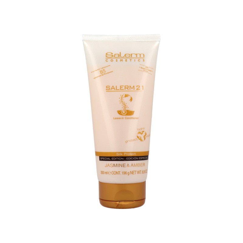 Salerm 21 Silk Protein Jasmine Amber Leave In Acondicionador 200 ml