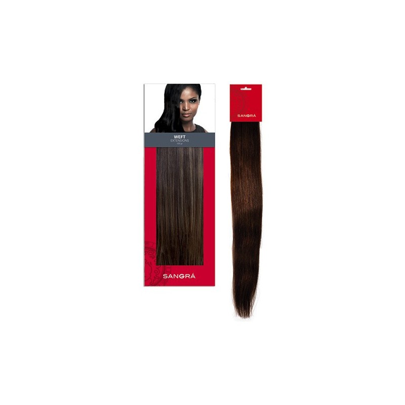 SANGRA Extensiones tejidas NEGRO Nº 1 (100 gr.) WEFT