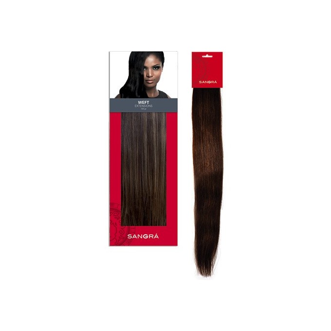 SANGRA Extensiones tejidas Nº 1001 (100 gr.) WEFT