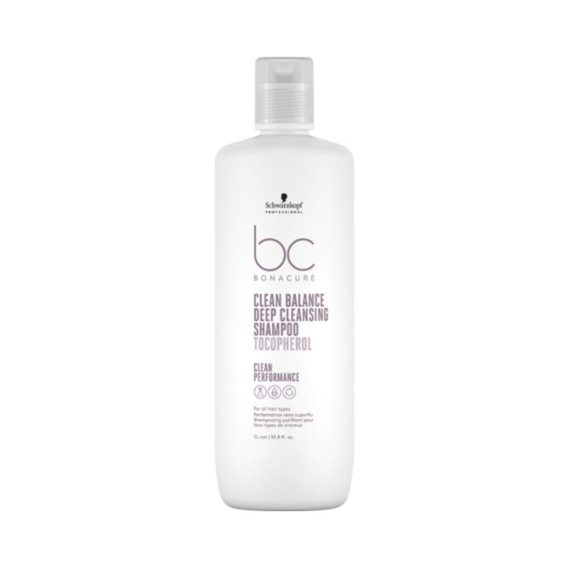 Schwarzkopf BC Clean Balance Champú Purificante Anti Grasa 1000 ml