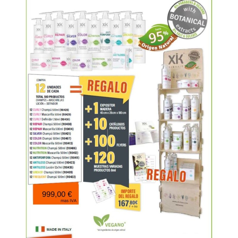 Promoción Expositor Xik Hair