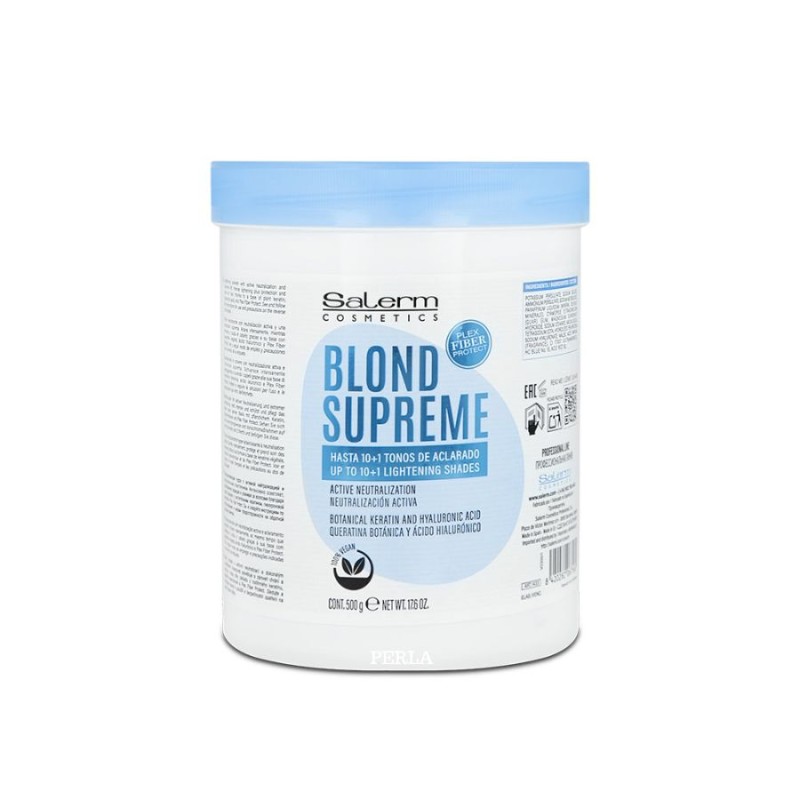 Salerm Decoloración Blond Supreme Plex Fiber Protect 500 gr