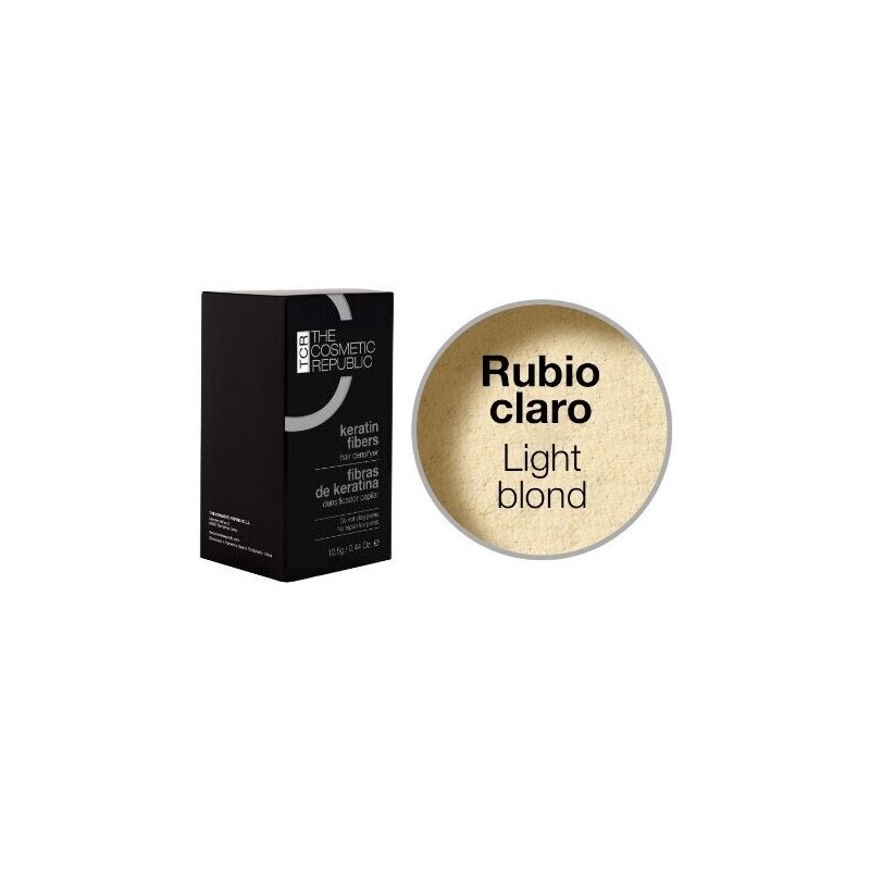 The Cosmetic Republic Keratin Fibers Rubio Claro 12,5 Gr