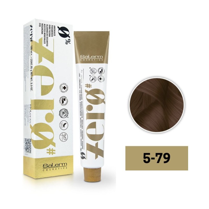Salerm Tinte Zero Color 5-79 Cacao Brasil 100 ml