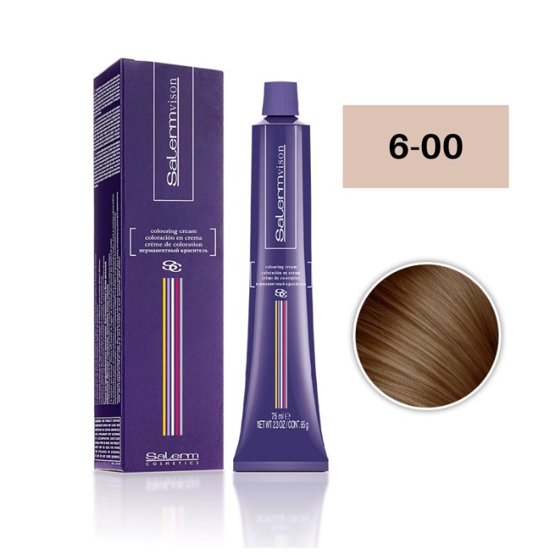 Salerm Tinte Salermvison 6-00 Rubio Oscuro Natural Intenso 75ml