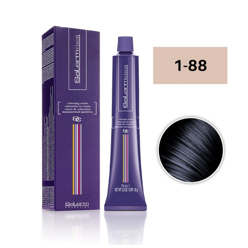 Salerm Tinte Salermvison 1-88 Negro Azul 75 ml