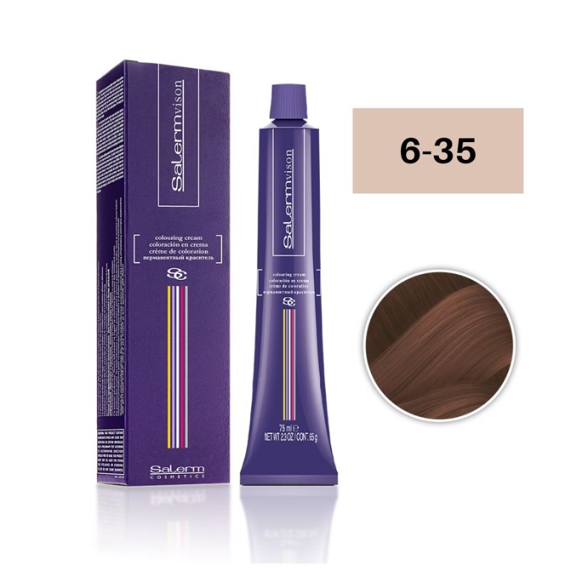 Salerm Tinte Salermvison 6-35 Canela India 75 ml
