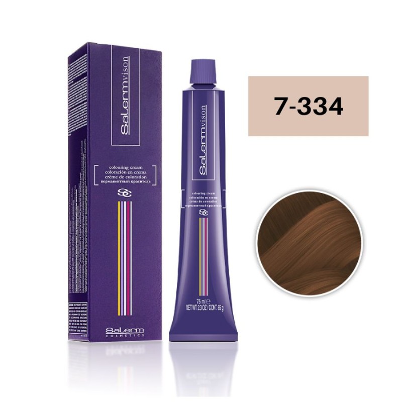 Salerm Tinte Salermvison 7-334 Ambar Caramelina 75 ml