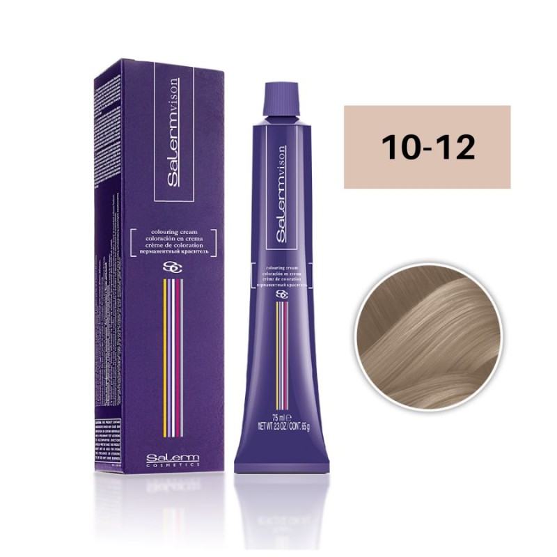 Salerm Tinte Salermvison 10-12 Rubio Platino Perlado 75 ml