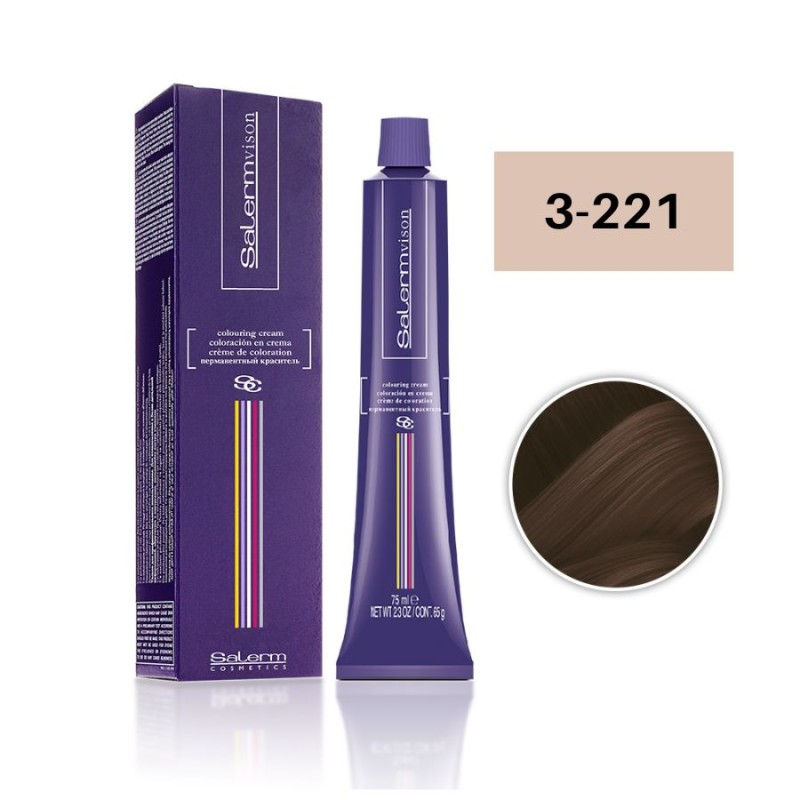 Salerm Tinte Salermvison 3-221 Wengue 75 ml