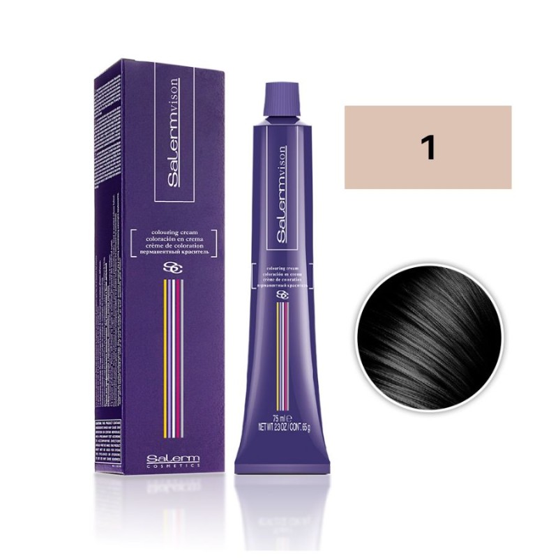 Salerm Tinte Salermvison 1 Negro 75ml