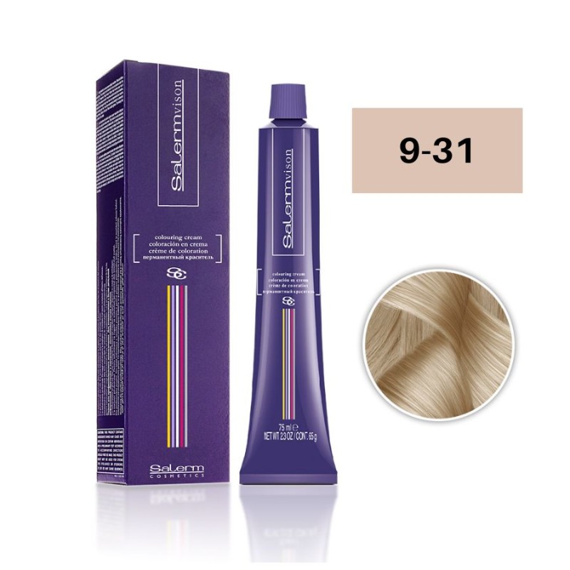 Salerm Tinte Salermvison 9-31 Rubio Extraclaro Beige 75 ml