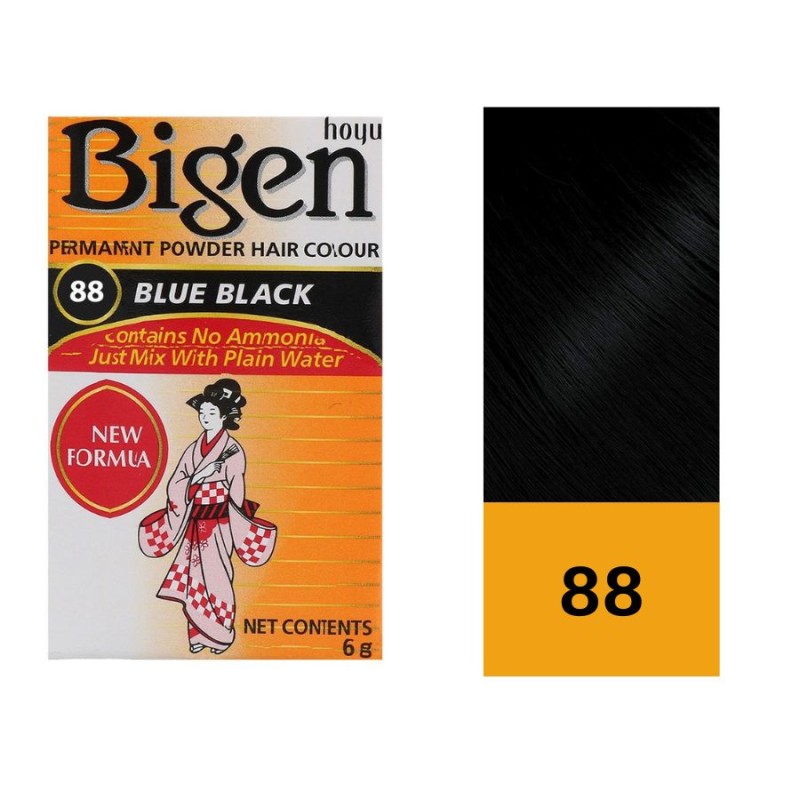 Bigen Tinte 88 Negro Azulado 6 Gr