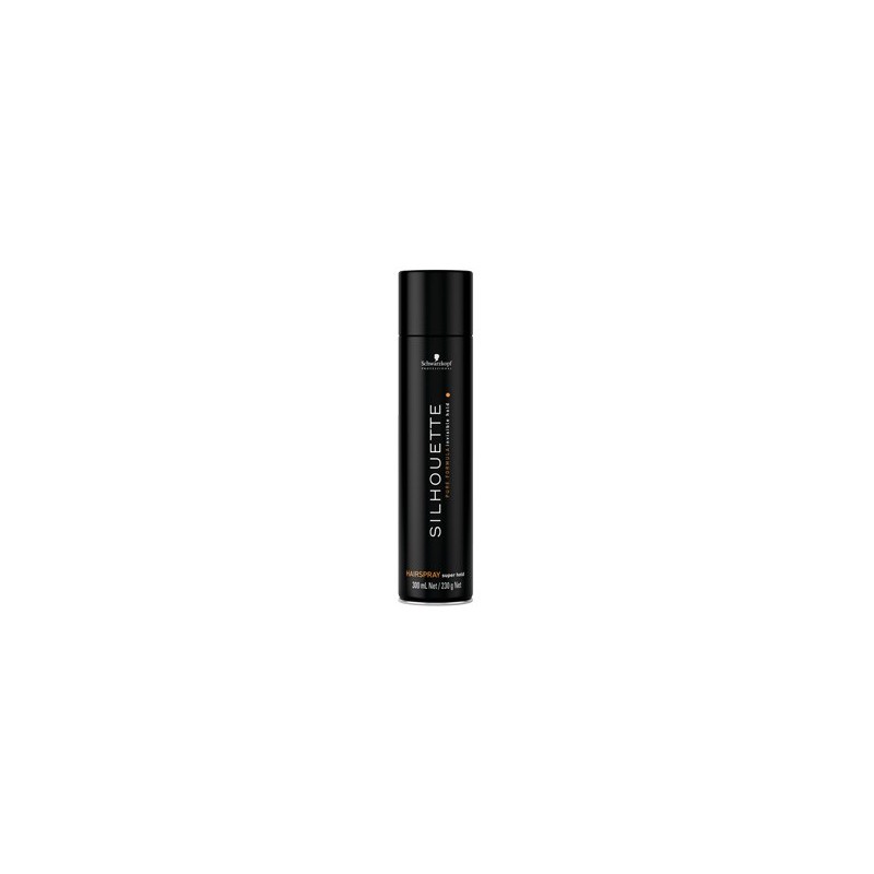 SCHWARZKOPF SILHOUETTE HAIRSPRAY LACA DE FIJACIÓN SUPER FUERTE 300 ml
