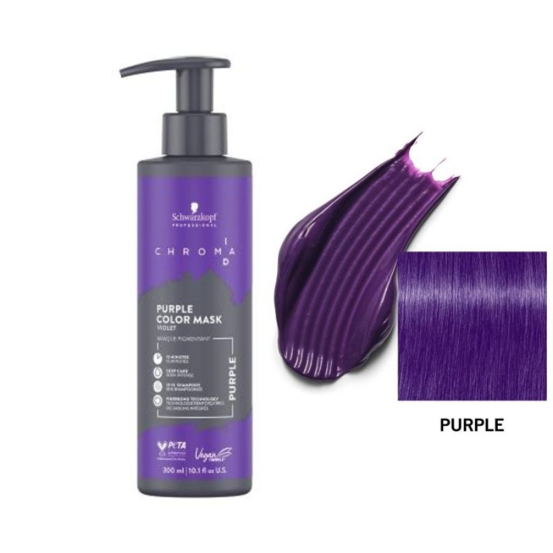 Schwarzkopf Chroma ID Bonding Color Mask Purple 300 ml