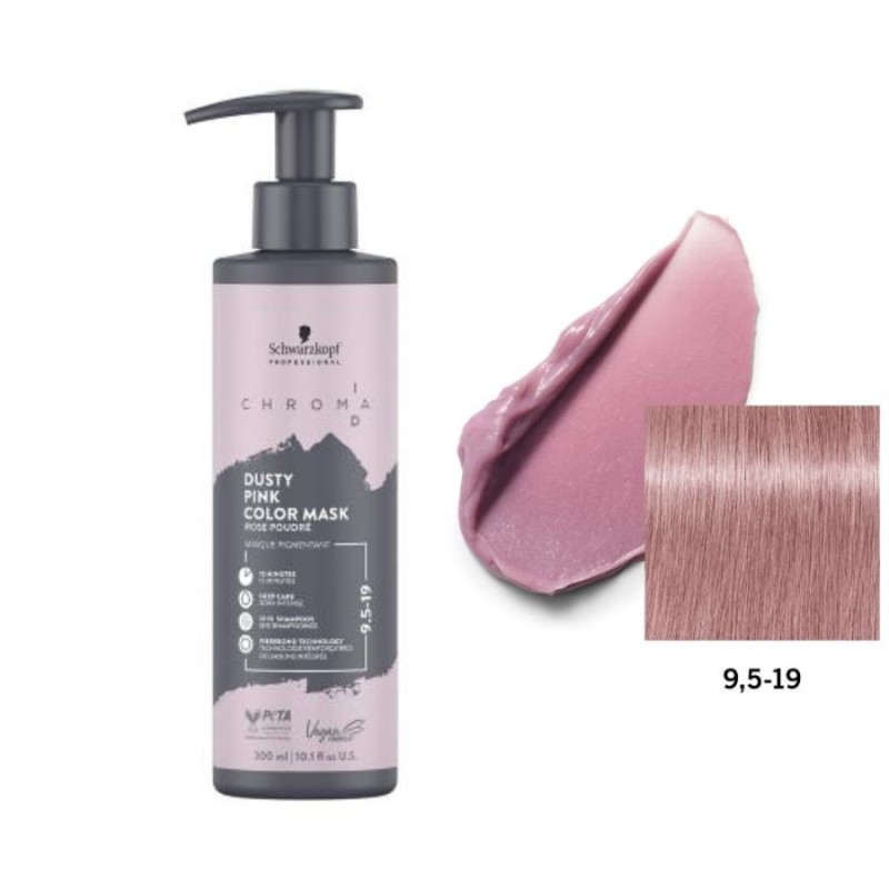 Schwarzkopf Chroma ID Bonding Color Mask 9,5-19 Dusty Pink 300 ml