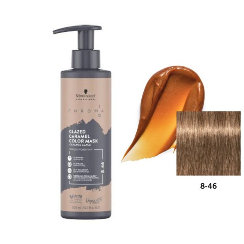 Schwarzkopf Chroma ID Bonding Color Mask 8-46 Glazed Caramel 300 ml