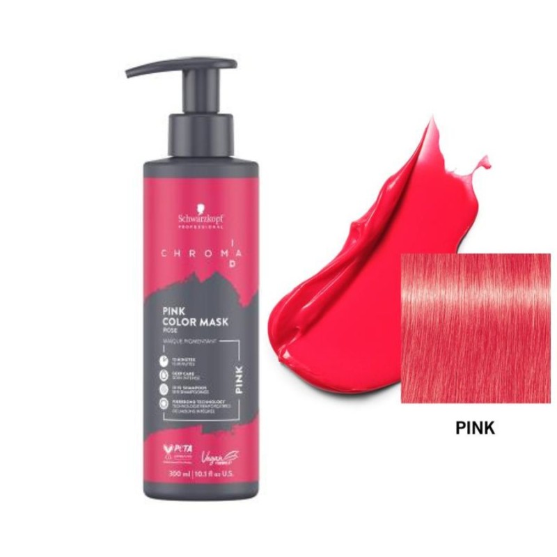 Schwarzkopf Chroma ID Bonding Color Mask Pink 300 ml