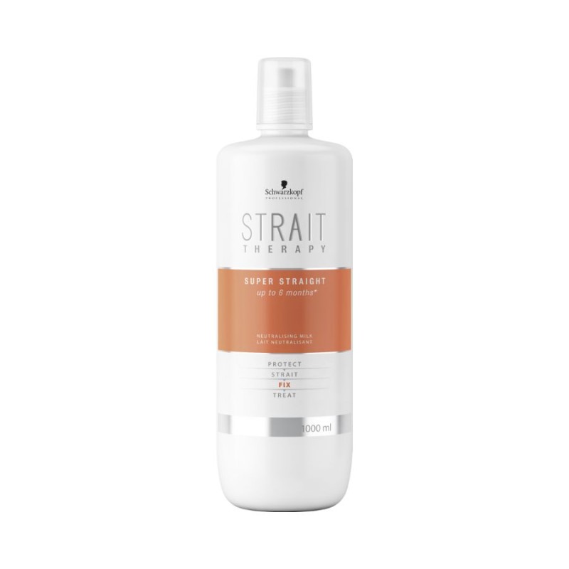 Schwarzkopf Strait Therapy Leche Neutralizante 1000 ml