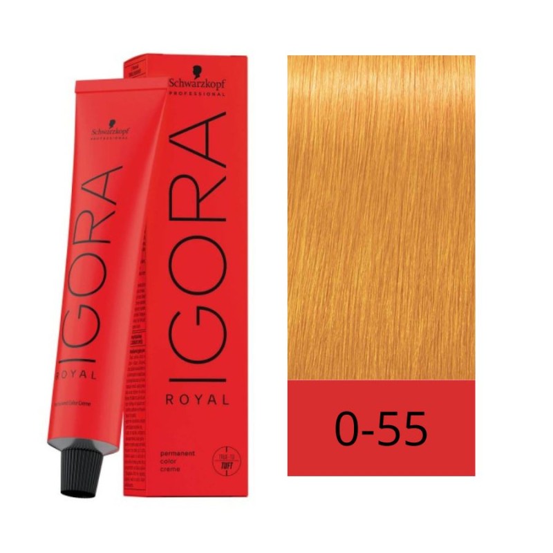 Schwarzkopf Tinte Igora Royal 0-55 Concentrado Dorado 60 ml