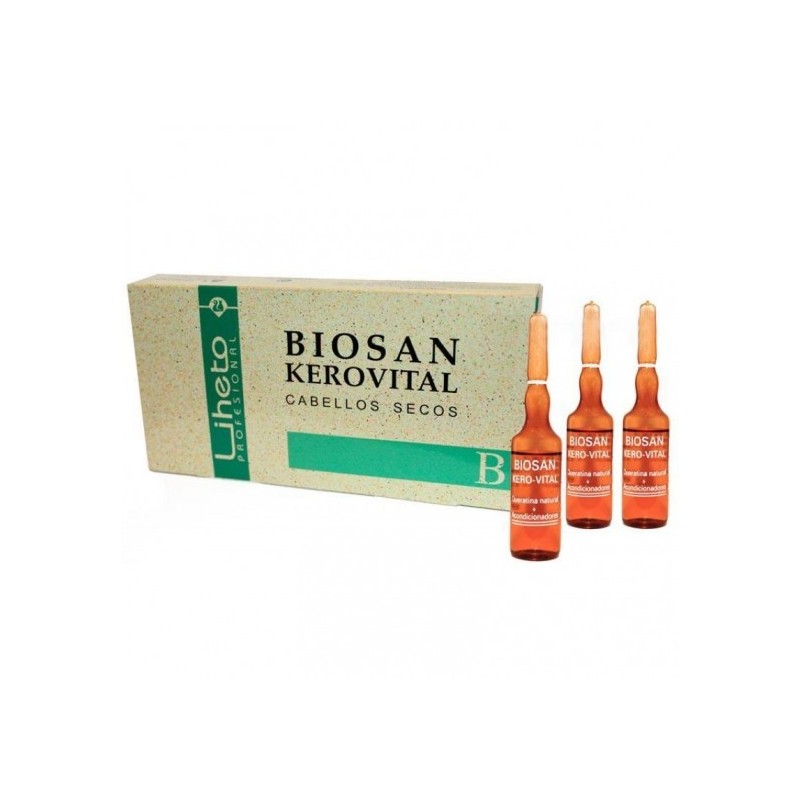 LIHETO Ampollas biosan kerovital (8 x 10 ml)