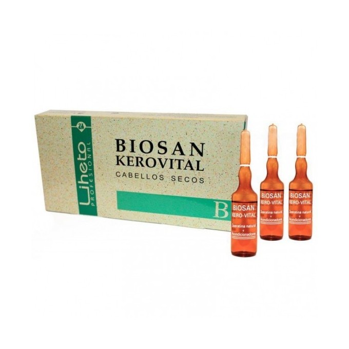 LIHETO Ampollas biosan kerovital (8 x 10 ml)