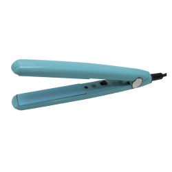 ALBI Plancha mini profesional viaje Albipro 2810 AZUL TURQUESA