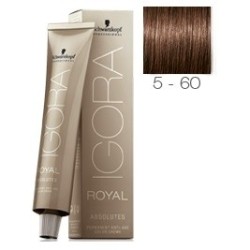 SCHWARZKOPF IGORA ROYAL ABSOLUTES 5-60 CASTAÑO CLARO CHOCOLATE NATURAL + OXIGENADA 30 VOL.