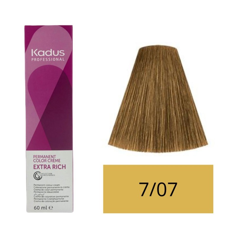 Kadus Tinte 7/07 Rubio Medio Marrón Natural 60 ml