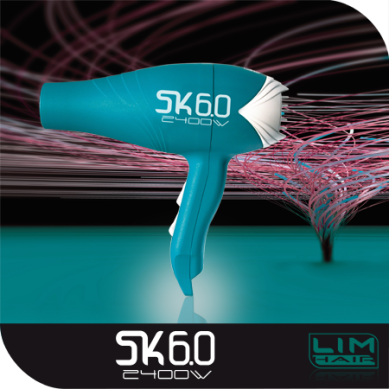 LIM HAIR Secador de pelo SK 6000 tourmaline fuchsia 2350w