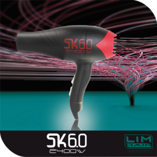 LIM HAIR Secador de pelo SK 6000 tourmaline negro 2350w