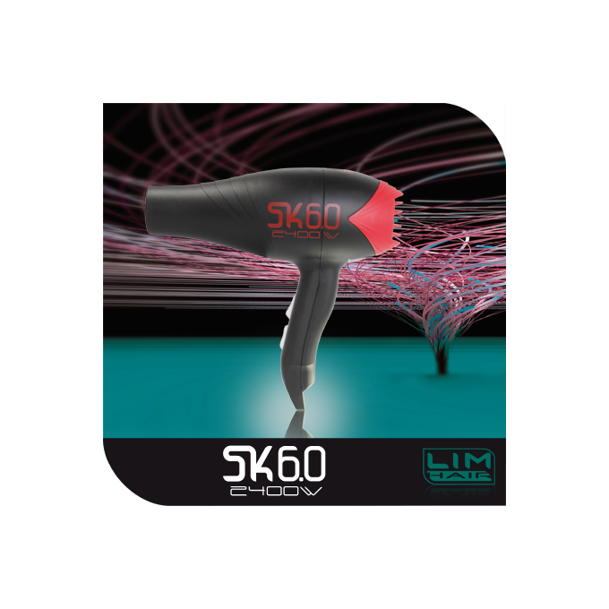 LIM HAIR Secador de pelo SK 6000 tourmaline negro 2350w