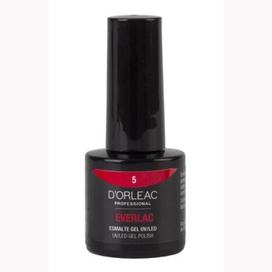 D' ORLEAC EVERLAC Esmalte gel UV/LED color ROJO 9ml