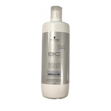 SCHWARZKOPF BONACURE SCALP THERAPY DEEP CLEANSING champú antigrasa 1000 ml