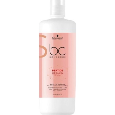 SCHWARZKOPF BONACURE REPAIR RESCUE champú nutritivo intenso 1000 ml