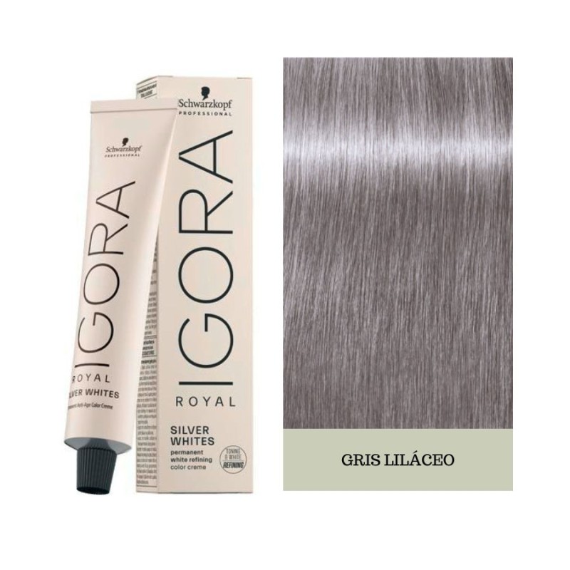 Schwarzkopf Igora Royal Silver Whites Gris Liláceo 60 ml