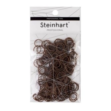 GOMAS ELASTICAS COLOR MARRON 10 gramos