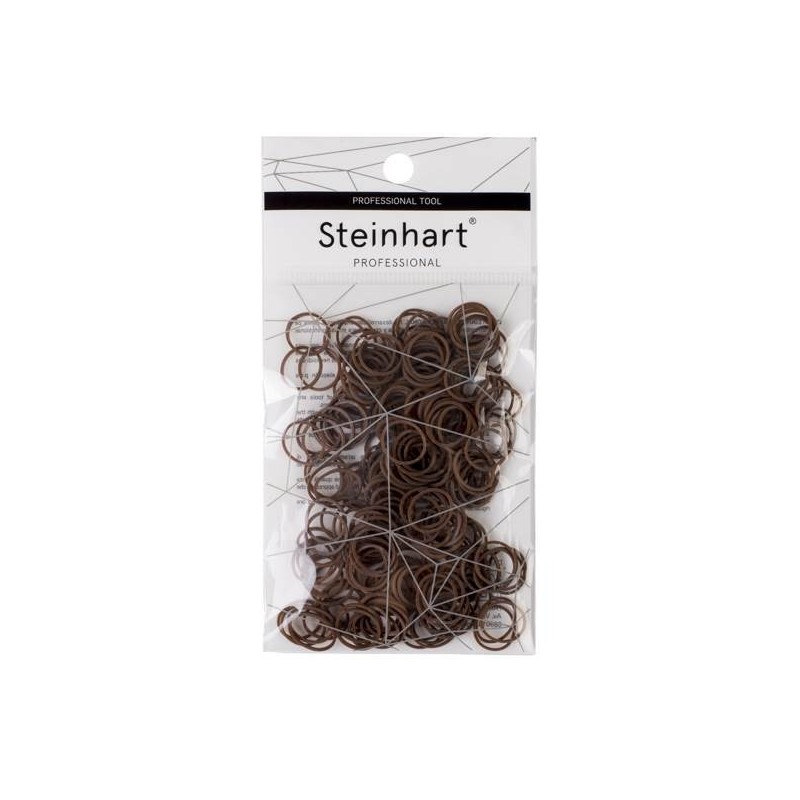 GOMAS ELASTICAS COLOR MARRON 10 gramos
