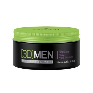 SCHWARZKOPF 3D MEN Texture Clay Argile Texturisante 100 ml