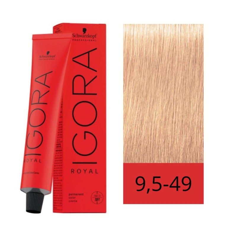 Schwarzkopf Igora Royal 9,5-49 Pastel Nude 60 ml