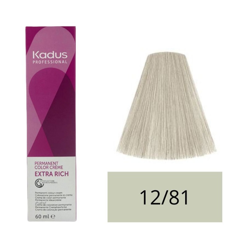 Kadus Tinte 12/81 Rubio Especial Perla Ceniza 60 ml