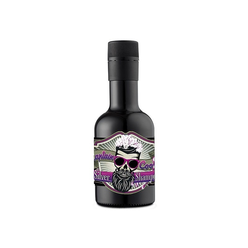 CAPTAIN COOK SILVER SHAMPOO Champu para evitar el amarillo en cabellos blancos o grises 250 ml
