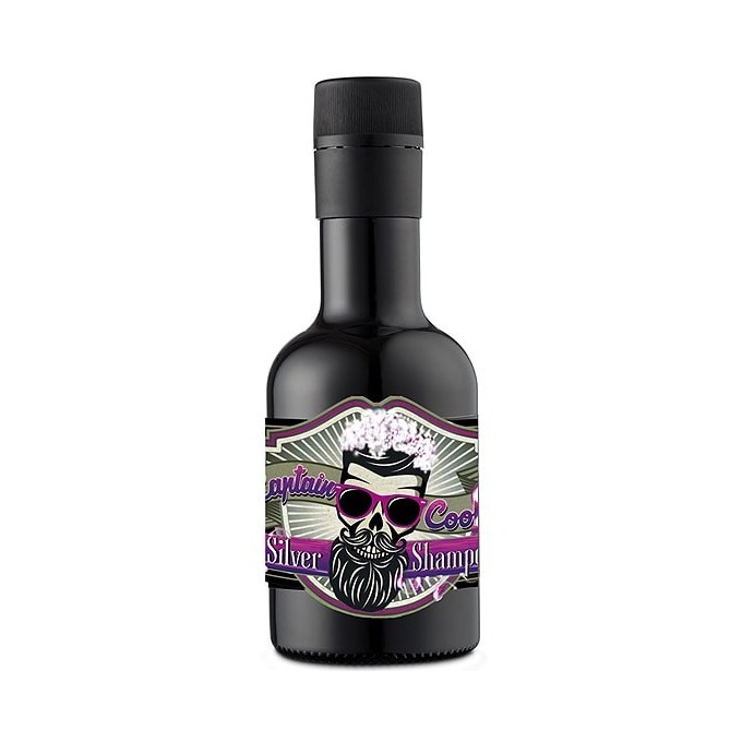 CAPTAIN COOK SILVER SHAMPOO Champu para evitar el amarillo en cabellos blancos o grises 250 ml