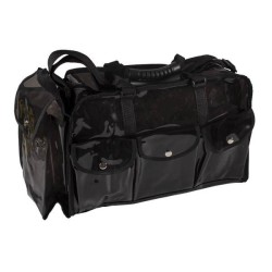 D'ORLEAC BOLSA BANDOLERA NEGRA TRANSPARENTE