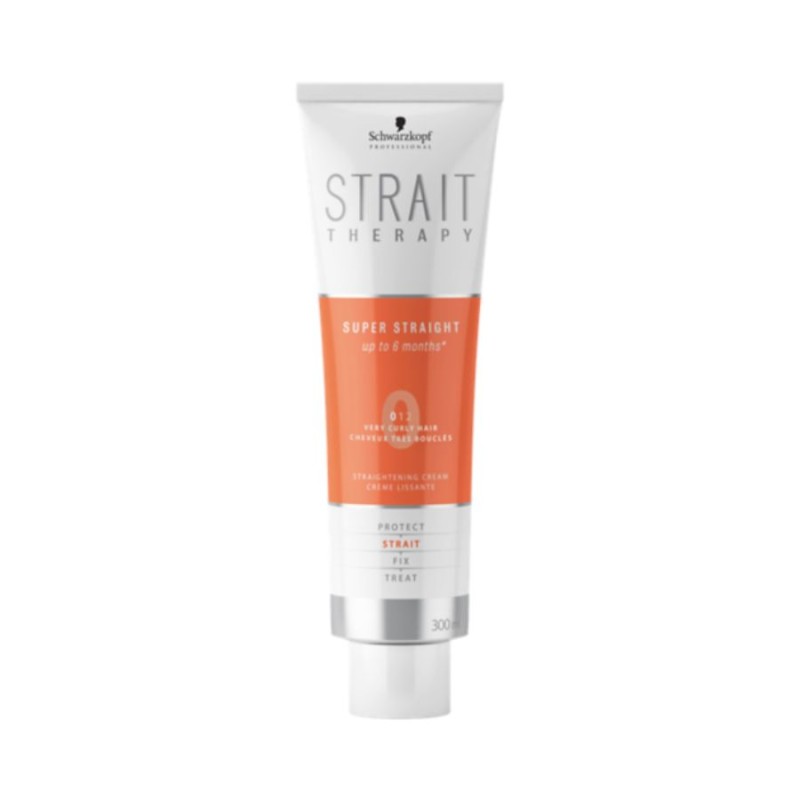 Schwarzkopf Strait Therapy Crema Alisadora 0 Cabello Resistente muy rizado 300 ml