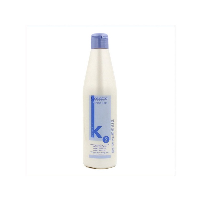 Salerm Keratin Shot Crema Alisadora 500 Ml