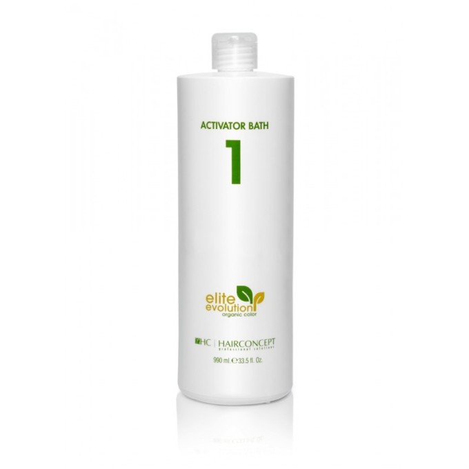 HAIRCONCEPT ELITE EVOLUTION ORGANIC COLOR Nº 1 ACTIVATOR BATH 990 ML