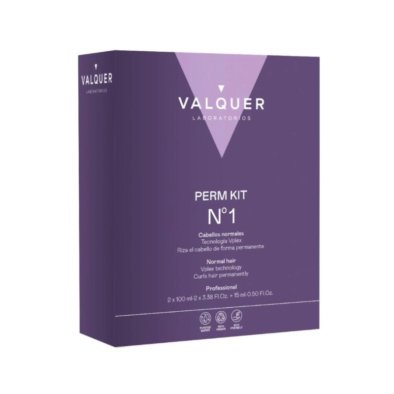 Valquer Kit Para Permanente n 1 Cabellos Normales